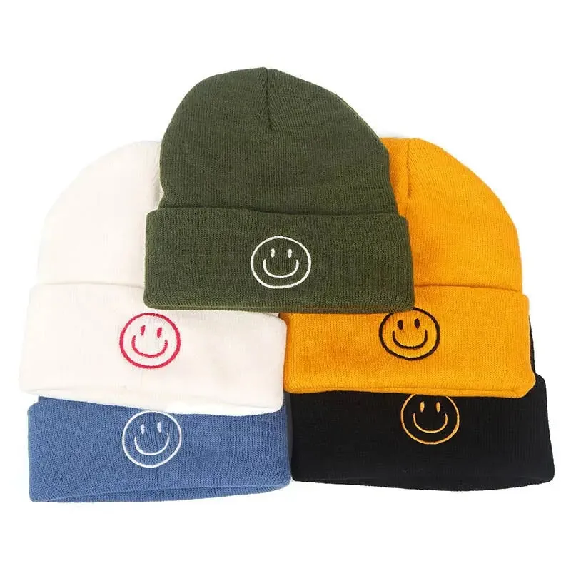 Smile Beanie Y2K for Stylish Streetwear Fashion