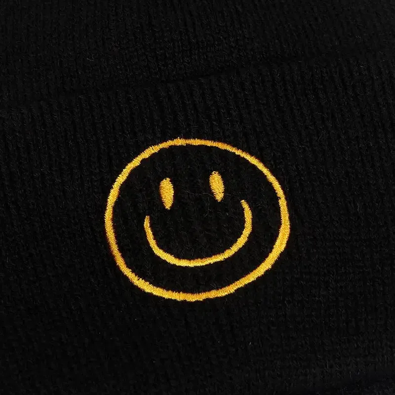 Smile Beanie Y2K for Stylish Streetwear Fashion