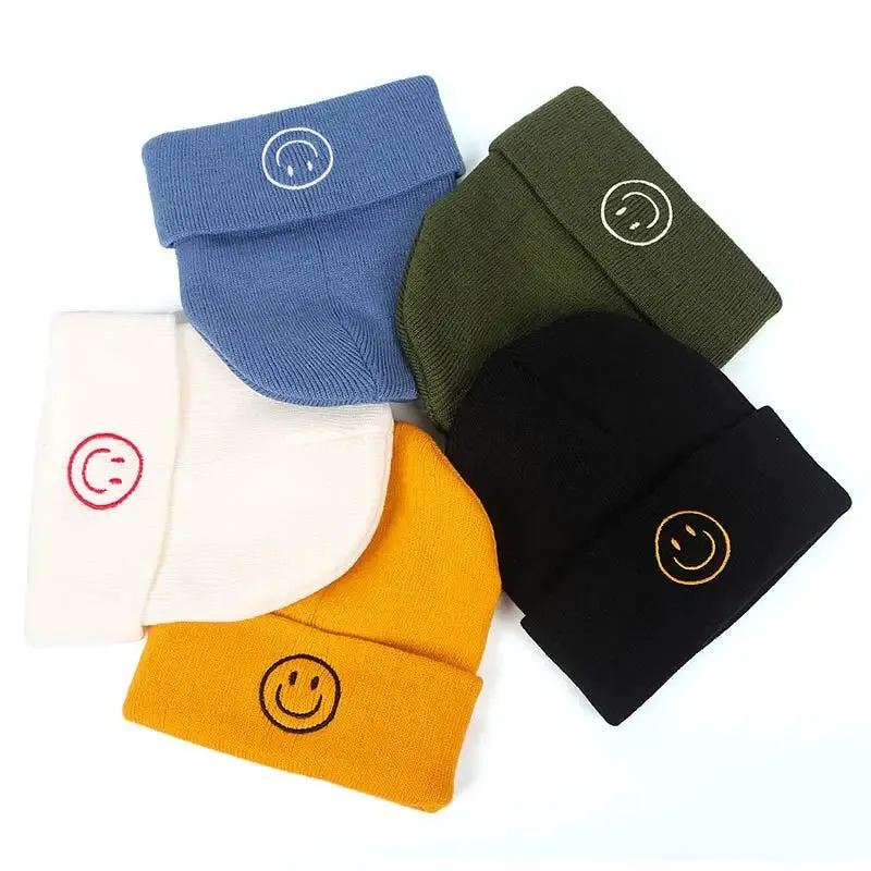 Smile Beanie Y2K for Stylish Streetwear Fashion