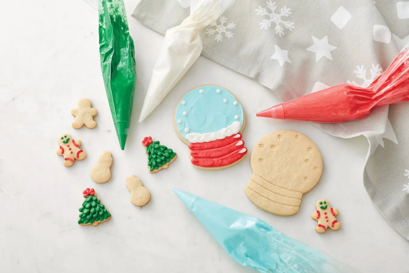 Snow Globe Cookie Decorating Kit