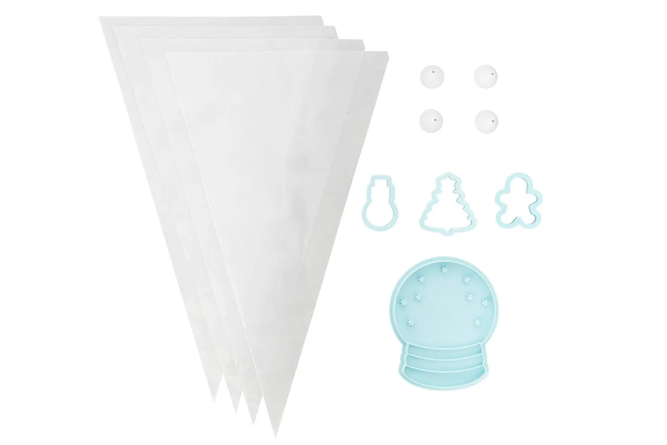 Snow Globe Cookie Decorating Kit