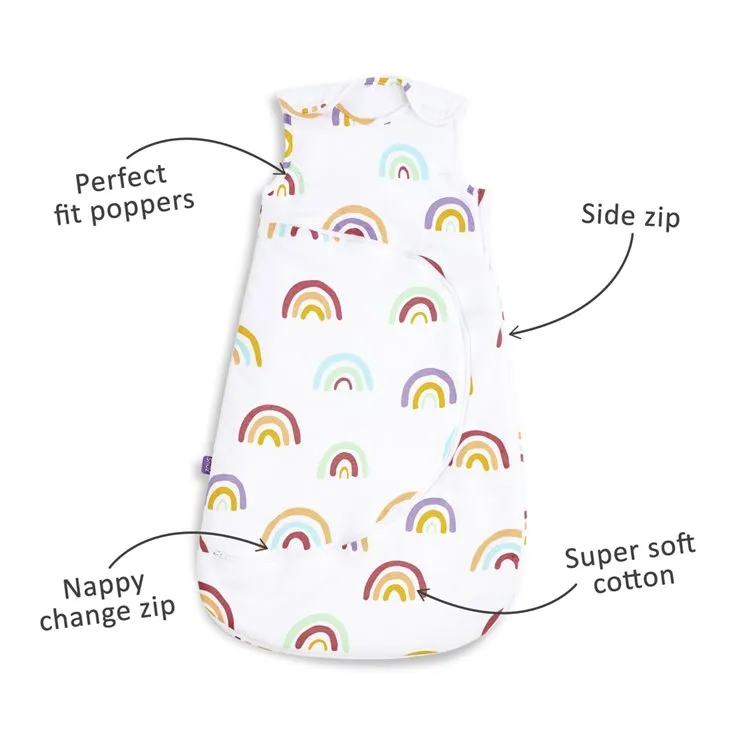 SnuzPouch Winter Sleeping Bag | 2.5 Tog | 0-6 Months  – Rainbow