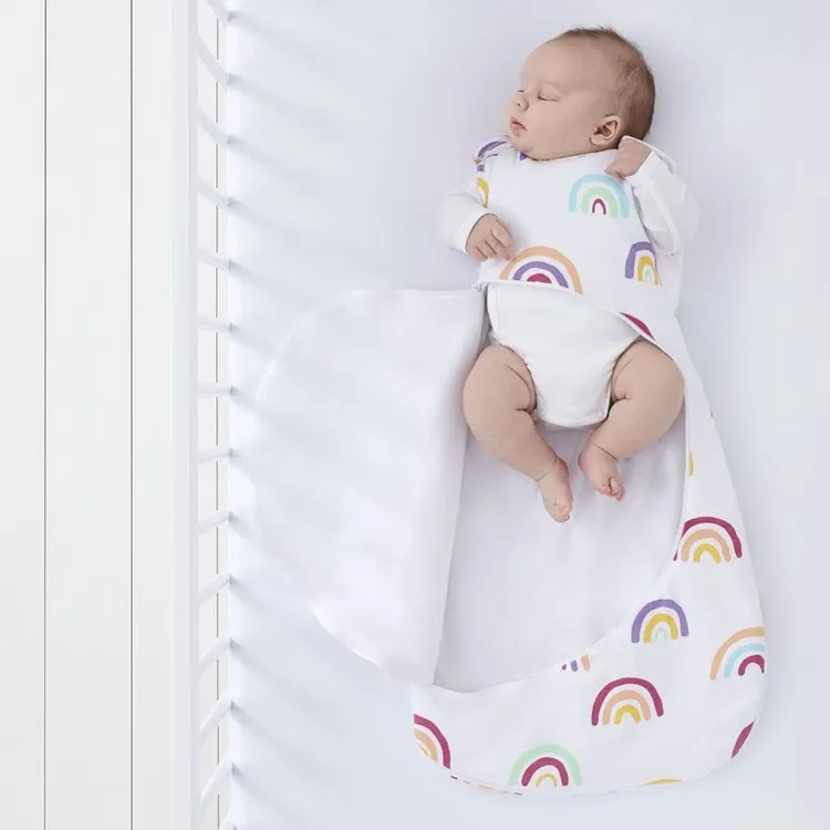 SnuzPouch Winter Sleeping Bag | 2.5 Tog | 0-6 Months  – Rainbow