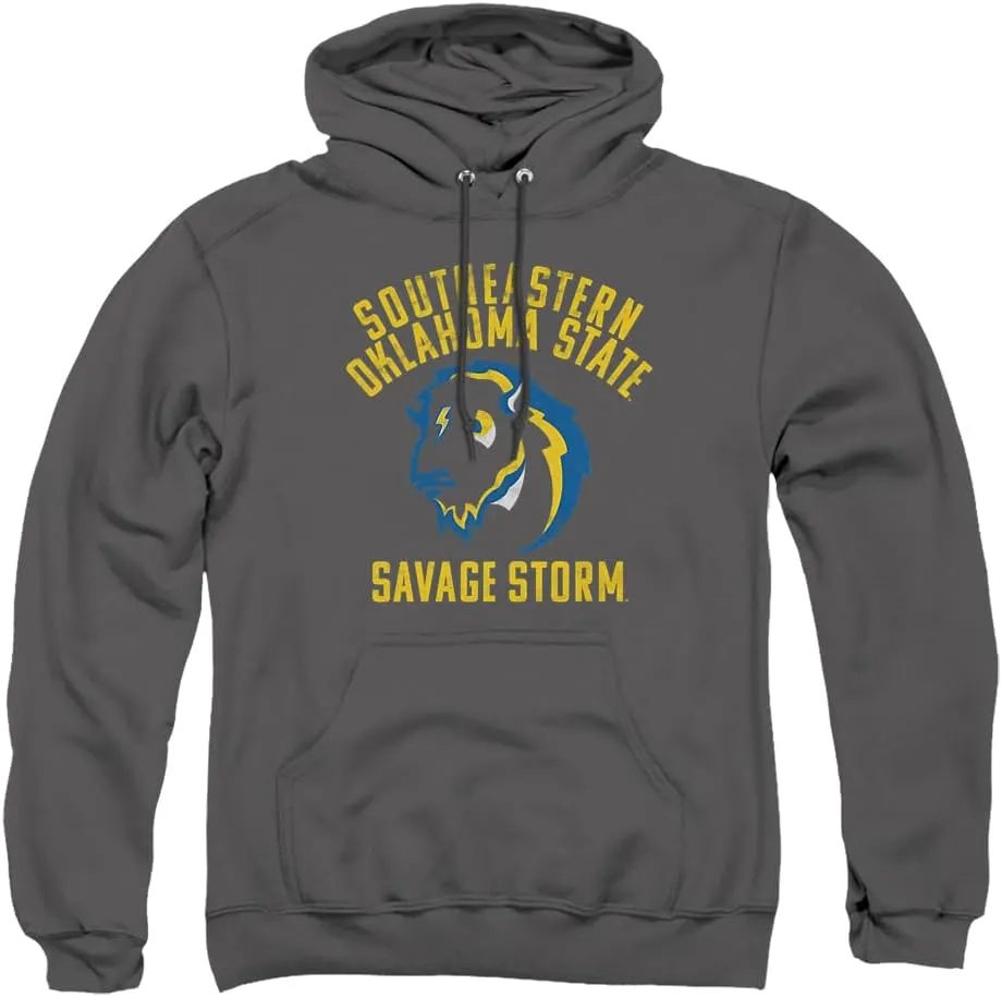 Southeastern Oklahoma State University Official Savage Storm Logo Unisex Adult Pull-Over Hoodie