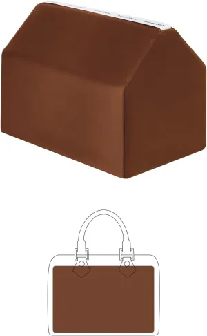 Speedy 30 Bag Pillow, Purse Shaper Insert Compatible with LV Speedy Bag, Handbag Filler with Soft Silk Surface and Memory Foam Inner without Overfull, Moisture-Proof (Gold, Speedy30)