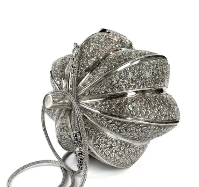 Star Fruit 92.5% Sterling Silver Shoulder Bag