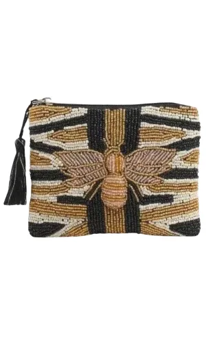 Striped Bee Pochette