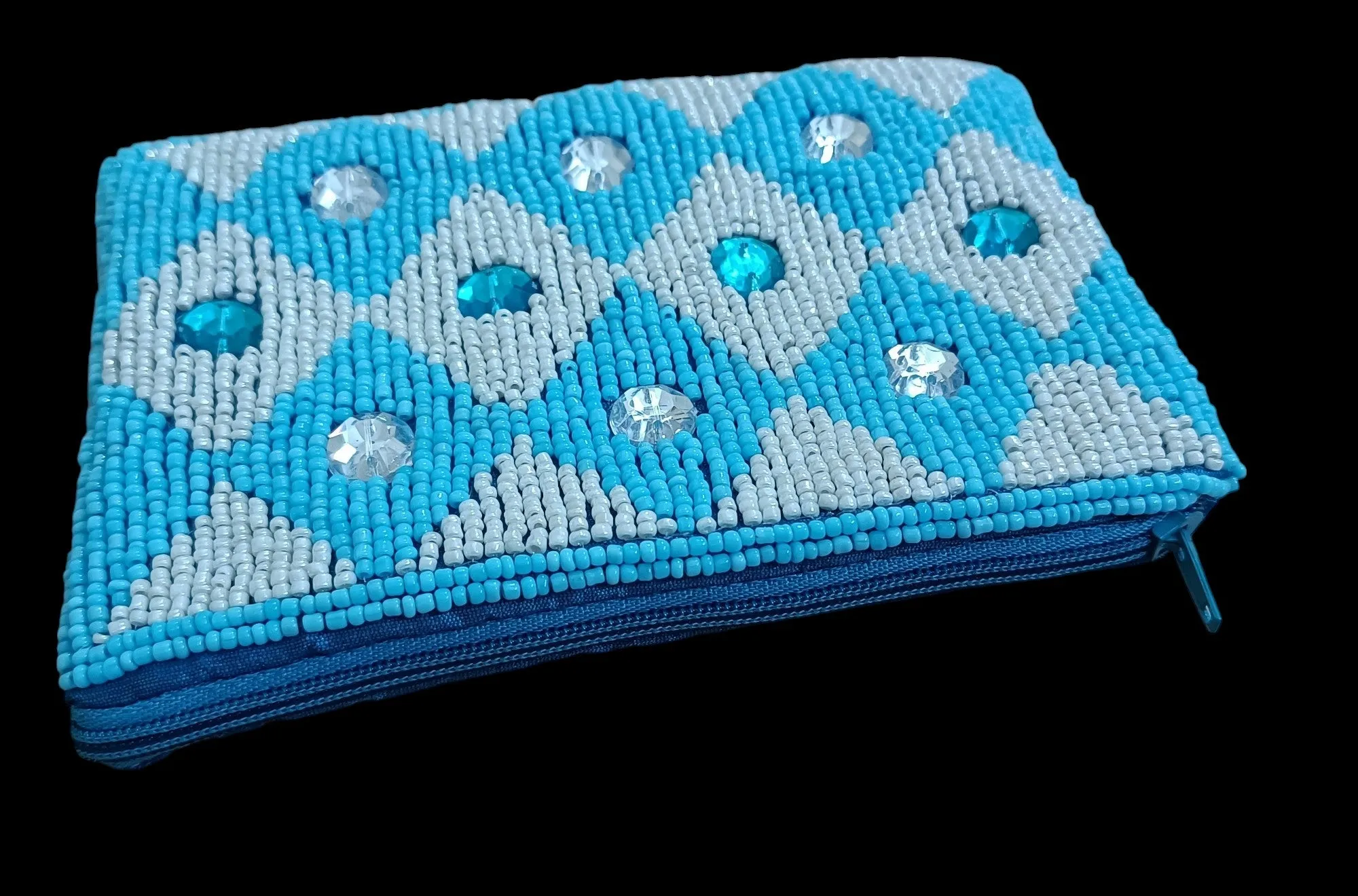 Stylish Handmade crafted modern design Beaded coin bag