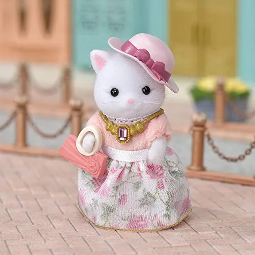 Sylvanian Families Town Fashion Coordination Set Persian Cat Sister TVS-9  Ages 3 