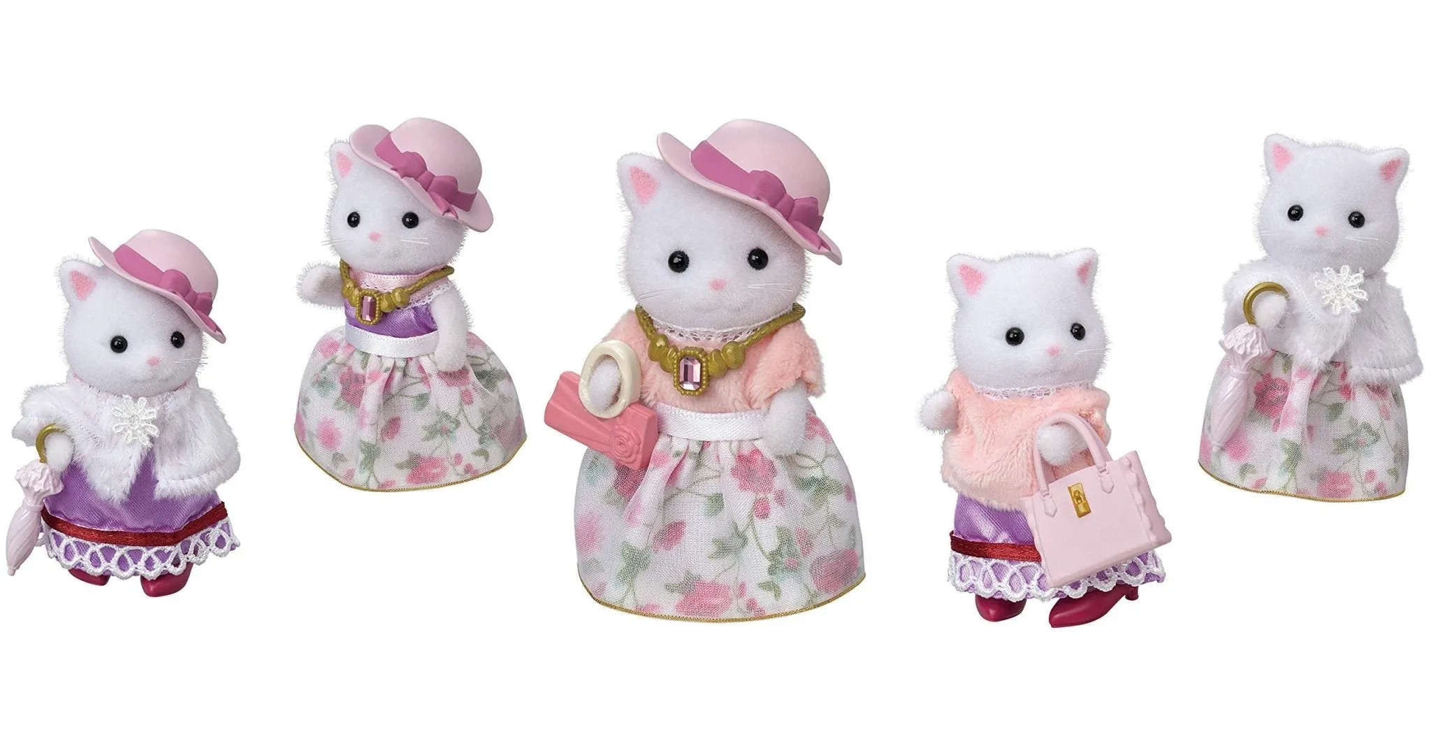 Sylvanian Families Town Fashion Coordination Set Persian Cat Sister TVS-9  Ages 3 