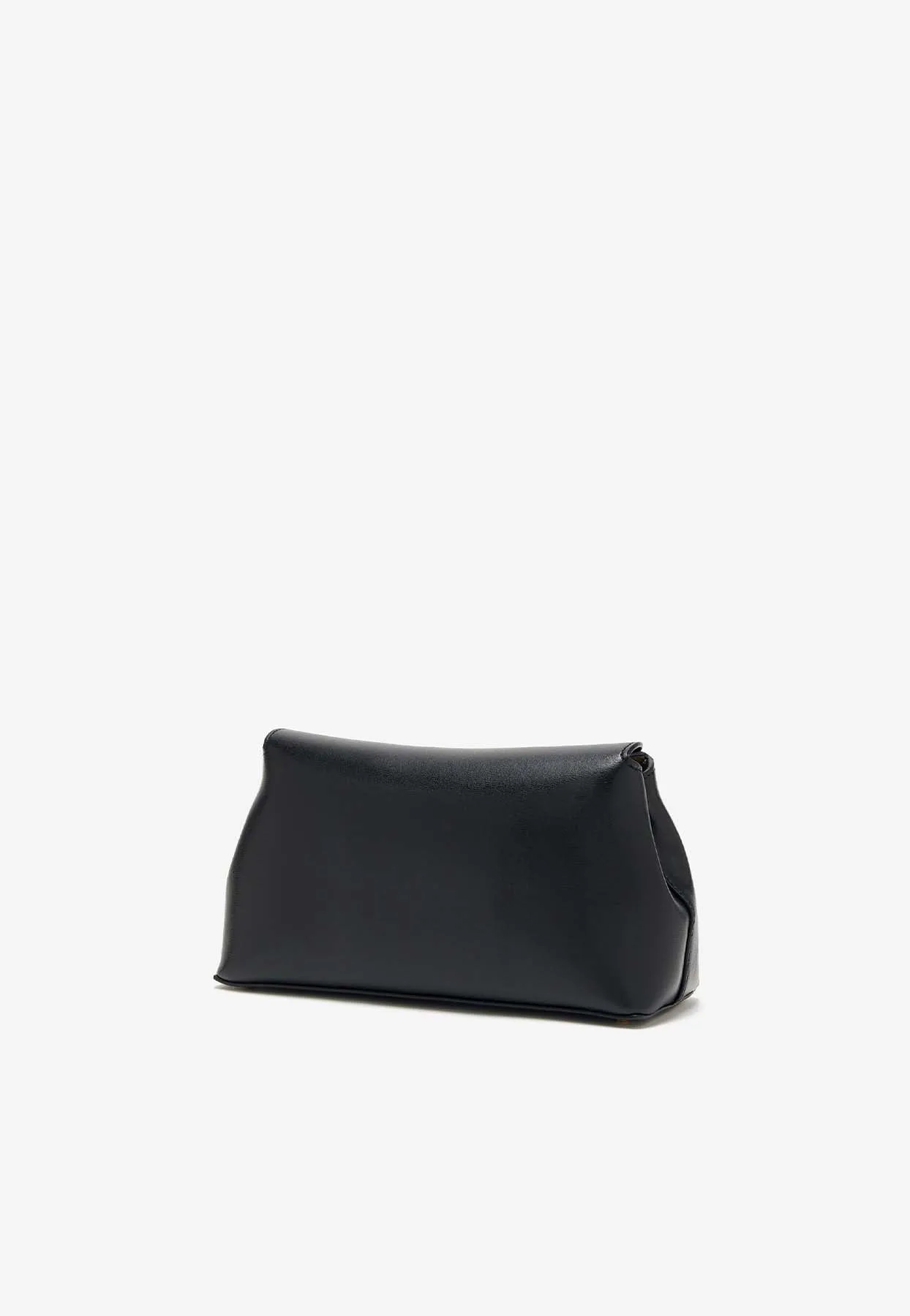 T-Lock Leather Clutch Bag