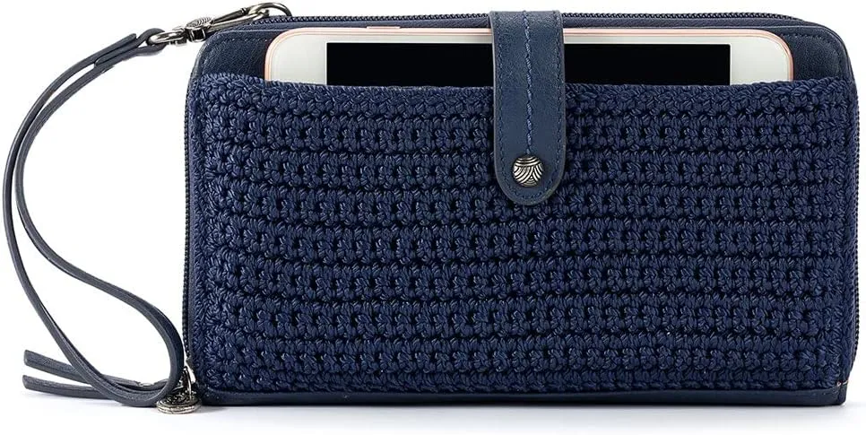 The Sak Iris Smartphone Crossbody Purse - Women's Cellphone Bag & Wallet For Everyday - Convertible Wristlet With Zipper