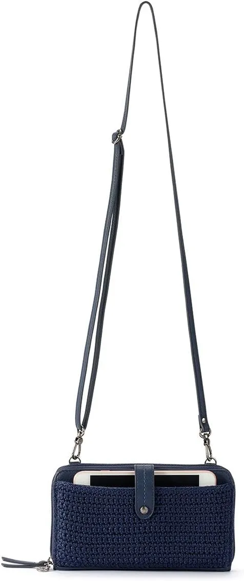 The Sak Iris Smartphone Crossbody Purse - Women's Cellphone Bag & Wallet For Everyday - Convertible Wristlet With Zipper