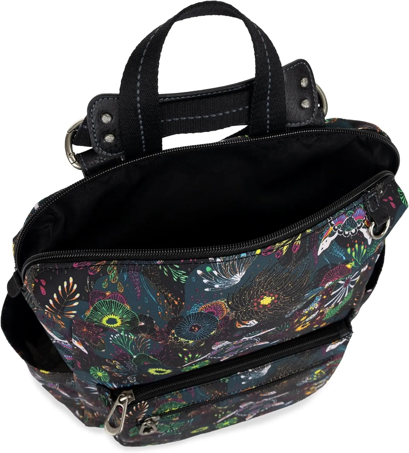 The Sak Womens Loyola Convertible Backpack Rainbow Seascape One-Size