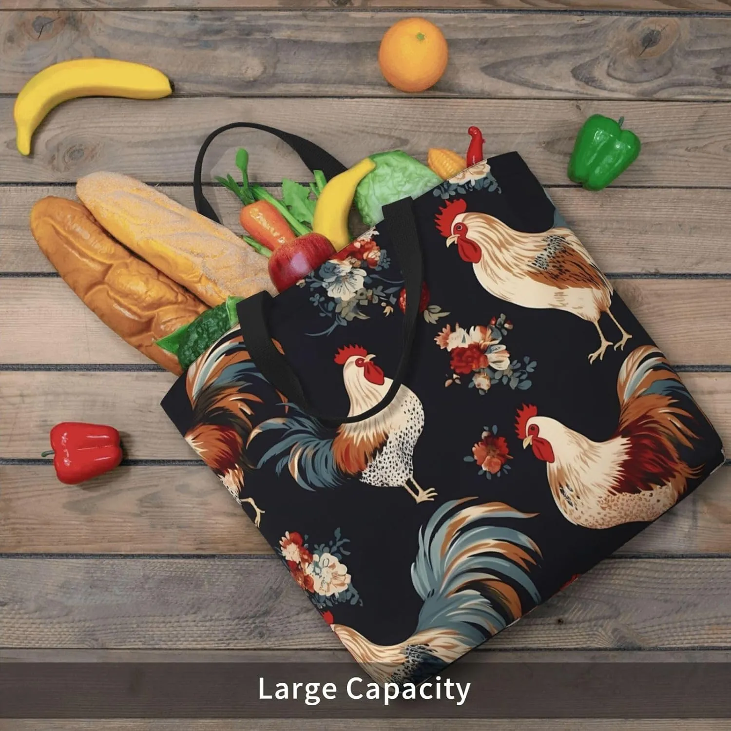 Tote Bag for Women Gay Pride Rainbow Pattern Shoulder Bag with Zipper Handbag Large Capacity Reusable Grocery Bag