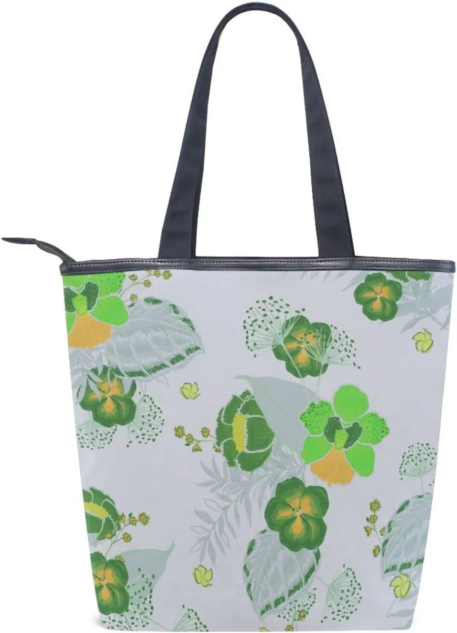 Tote Bag Women Work Canvas Bags Shoulder Bag Purse for Women Travel Bags Handbags Everyday Bag Pattren 1