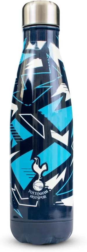 Tottenham Hotspur F.C. Hy-Pro Officially Licensed Thermal Bottle - Stainless Steel, Double Wall, Vacuum Flask, Fade Design, Lightweight, Leakproof, Spurs, Great Football Gift Idea