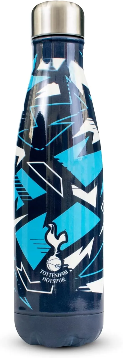 Tottenham Hotspur F.C. Hy-Pro Officially Licensed Thermal Bottle - Stainless Steel, Double Wall, Vacuum Flask, Fade Design, Lightweight, Leakproof, Spurs, Great Football Gift Idea