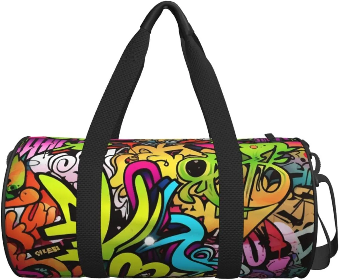 Travel Bag For Women,Graffiti Drawing Print Personal Item Duffle Bags,Weekend Travel Duffel Tote Bag,Travel Sport Gym Bag For Men,Airplane Travel Essentials For Flying