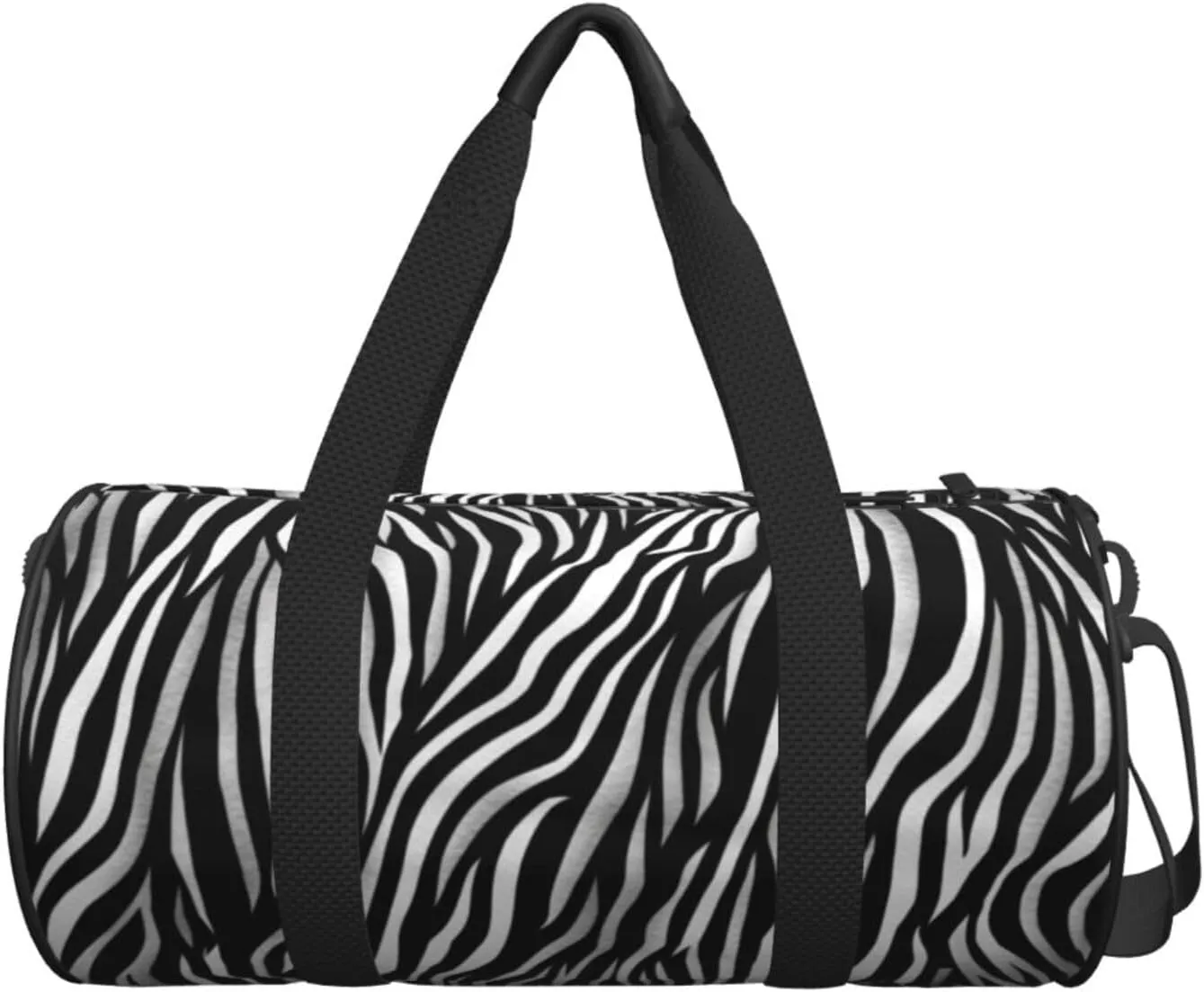 Travel Bag For Women,Zebra Print Print Personal Item Duffle Bags,Weekend Travel Duffel Tote Bag,Travel Sport Gym Bag For Men,Airplane Travel Essentials For Flying