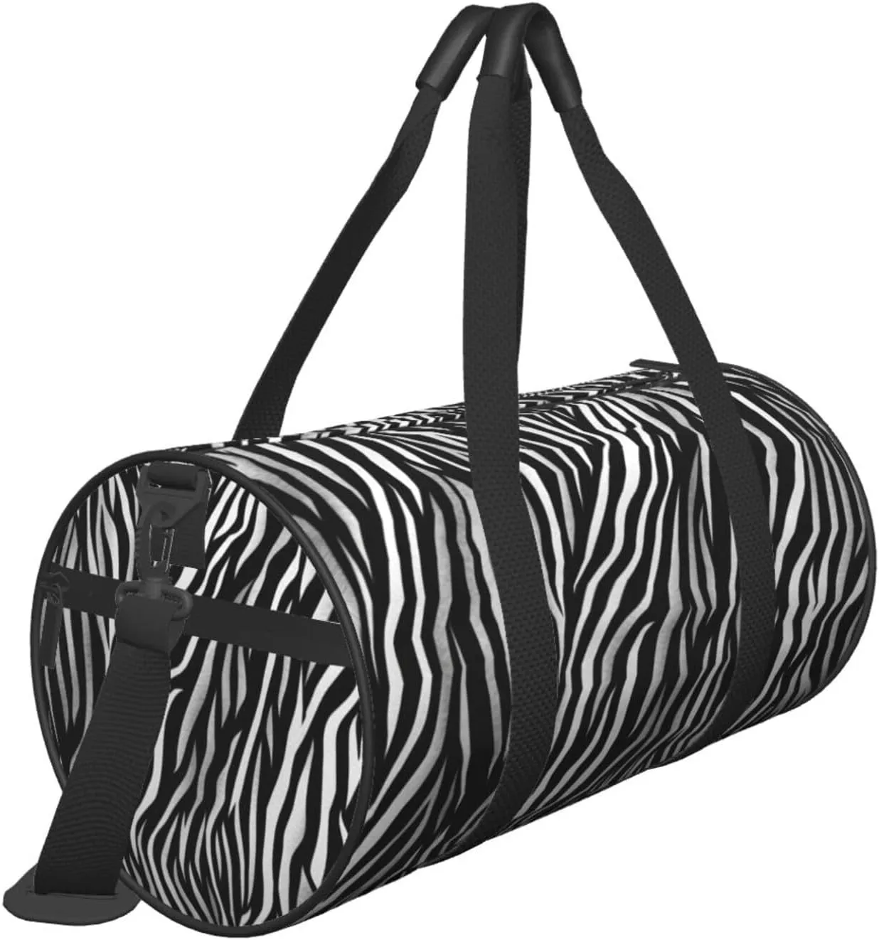 Travel Bag For Women,Zebra Print Print Personal Item Duffle Bags,Weekend Travel Duffel Tote Bag,Travel Sport Gym Bag For Men,Airplane Travel Essentials For Flying