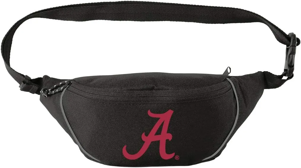 University of Alabama Waist Bag Alabama Hip Pack for Men or Women for Walking Workout Traveling Running Hiking Cycling (Bama A)
