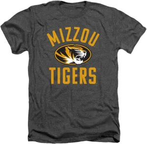 University of Missouri Official Mizzou Tigers Logo Unisex Adult T Shirt