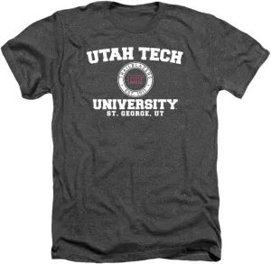 Utah Tech University Official Circle Logo Unisex Adult T Shirt