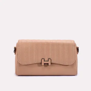 Velour Light Brown Luxury Purse 0321766