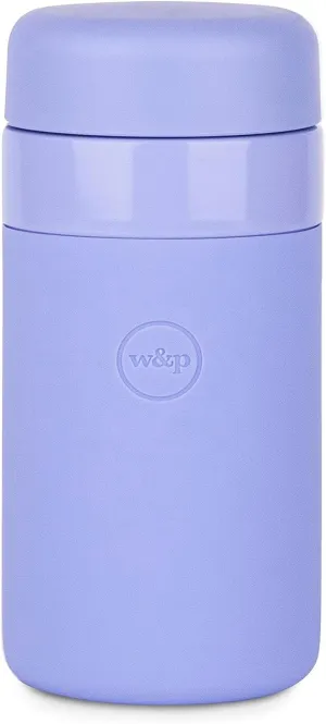 W&P Porter Insulated Water Bottle, 12oz Lavender, Vacuum Insulated Stainless Steel with Ceramic Coating, Leak Proof, Dishwasher Safe