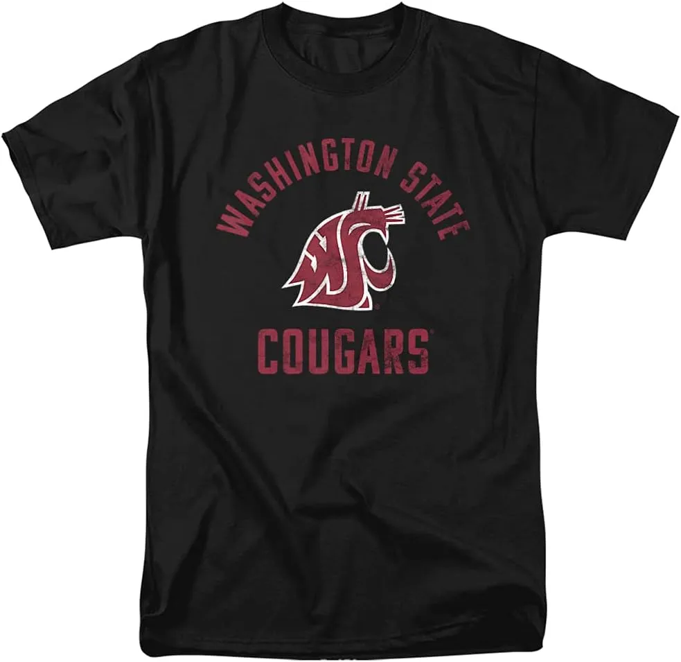 Washington State University Official Cougars Logo Unisex Adult T Shirt