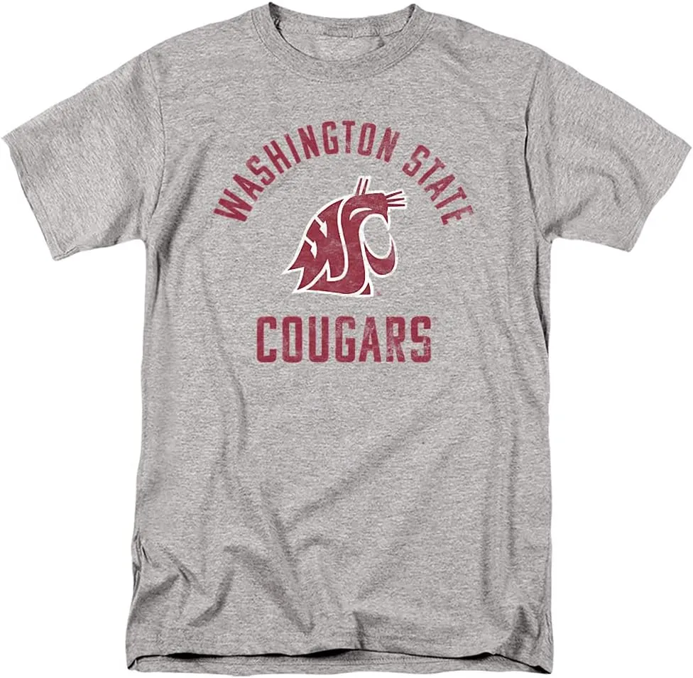 Washington State University Official Cougars Logo Unisex Adult T Shirt