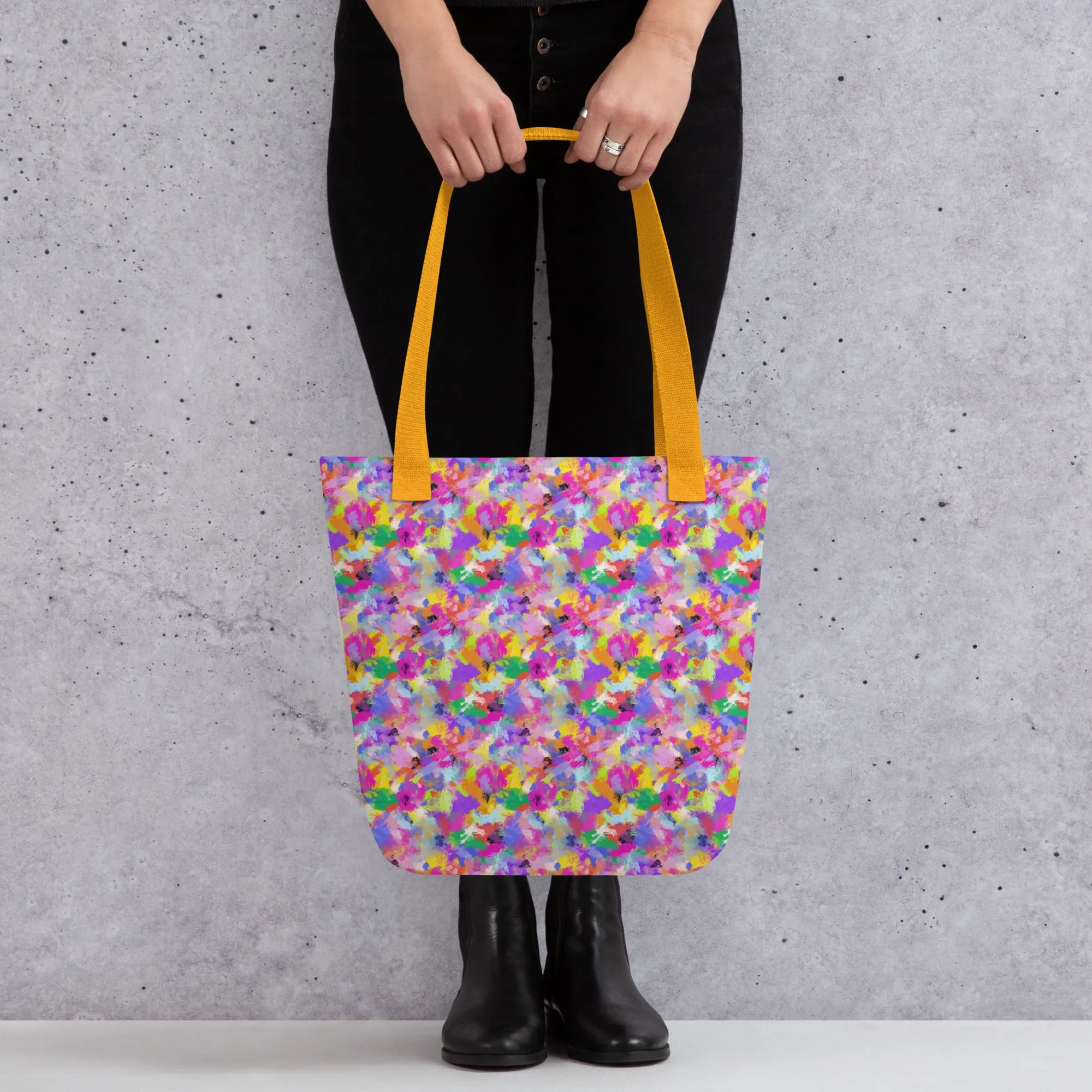 Watercolour Rainbow Tote Bag