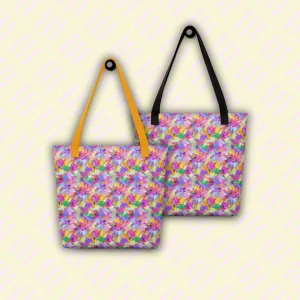 Watercolour Rainbow Tote Bag