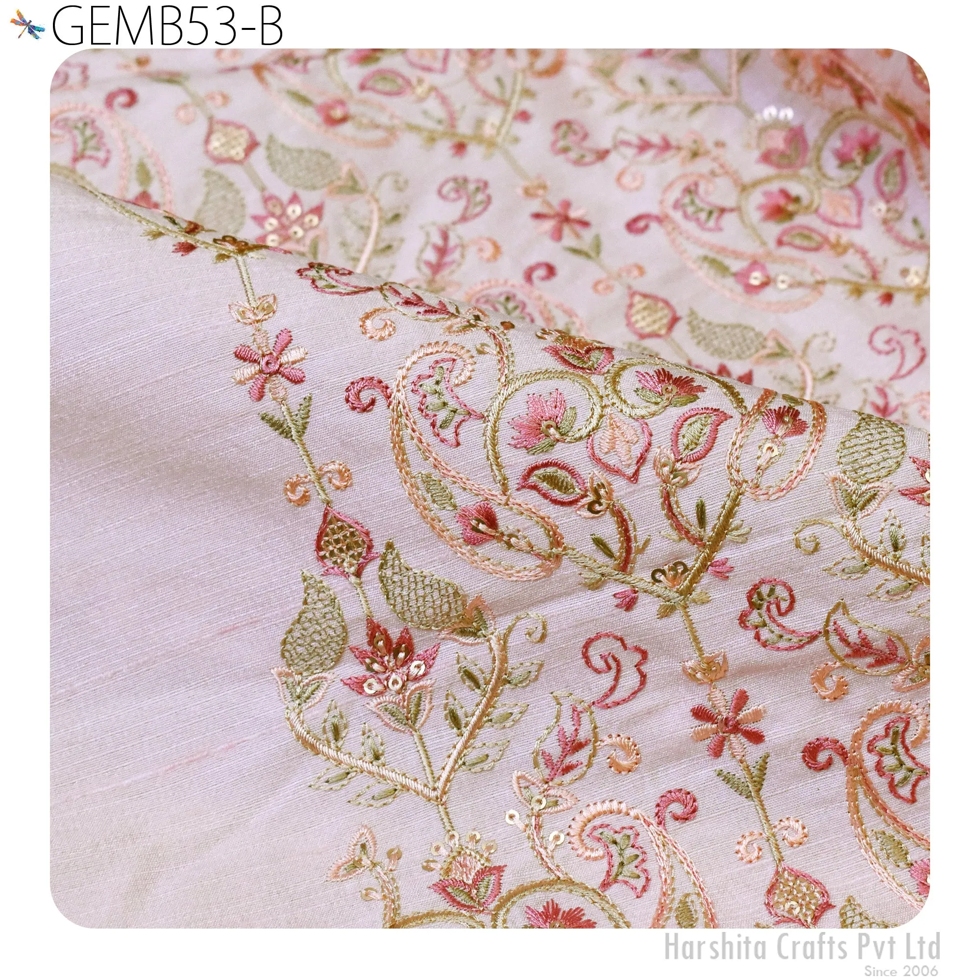 Wedding Woman Dresses Embroidery Viscose Fabric by the yard Sewing Crafting Embroidery Costumes Doll Bags Cushion Cover Quilting Home Décor