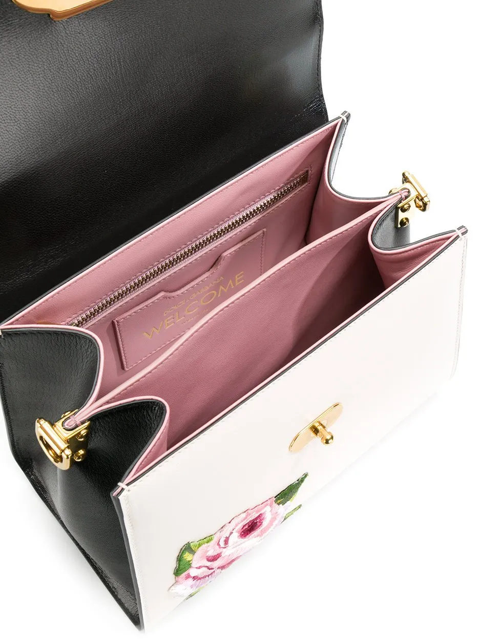 Welcome Rose Print Tote