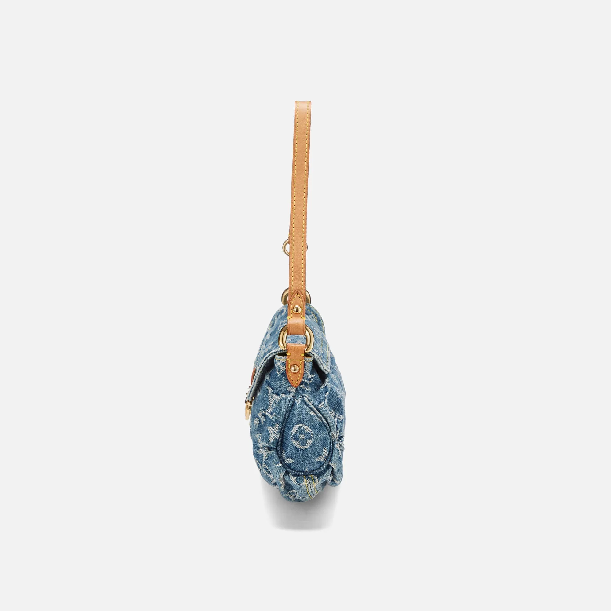 WGACA Louis Vuitton Denim Pleaty Mini - Blue