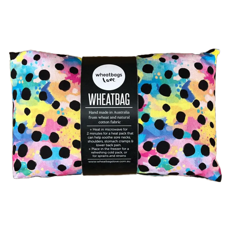 WHEAT BAG CHEETAH RAINBOW