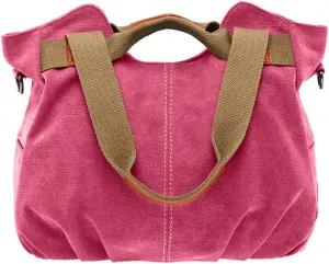 Women Ladies Bags Vintage Hobo Canvas Daily Purse Shoulder Tote Shopper Handbag