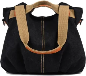 Women Ladies Bags Vintage Hobo Canvas Daily Purse Shoulder Tote Shopper Handbag