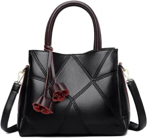 Women Petal-shaped Tassel Shoulder Crossbody Bags Fashion Top-handle Bag