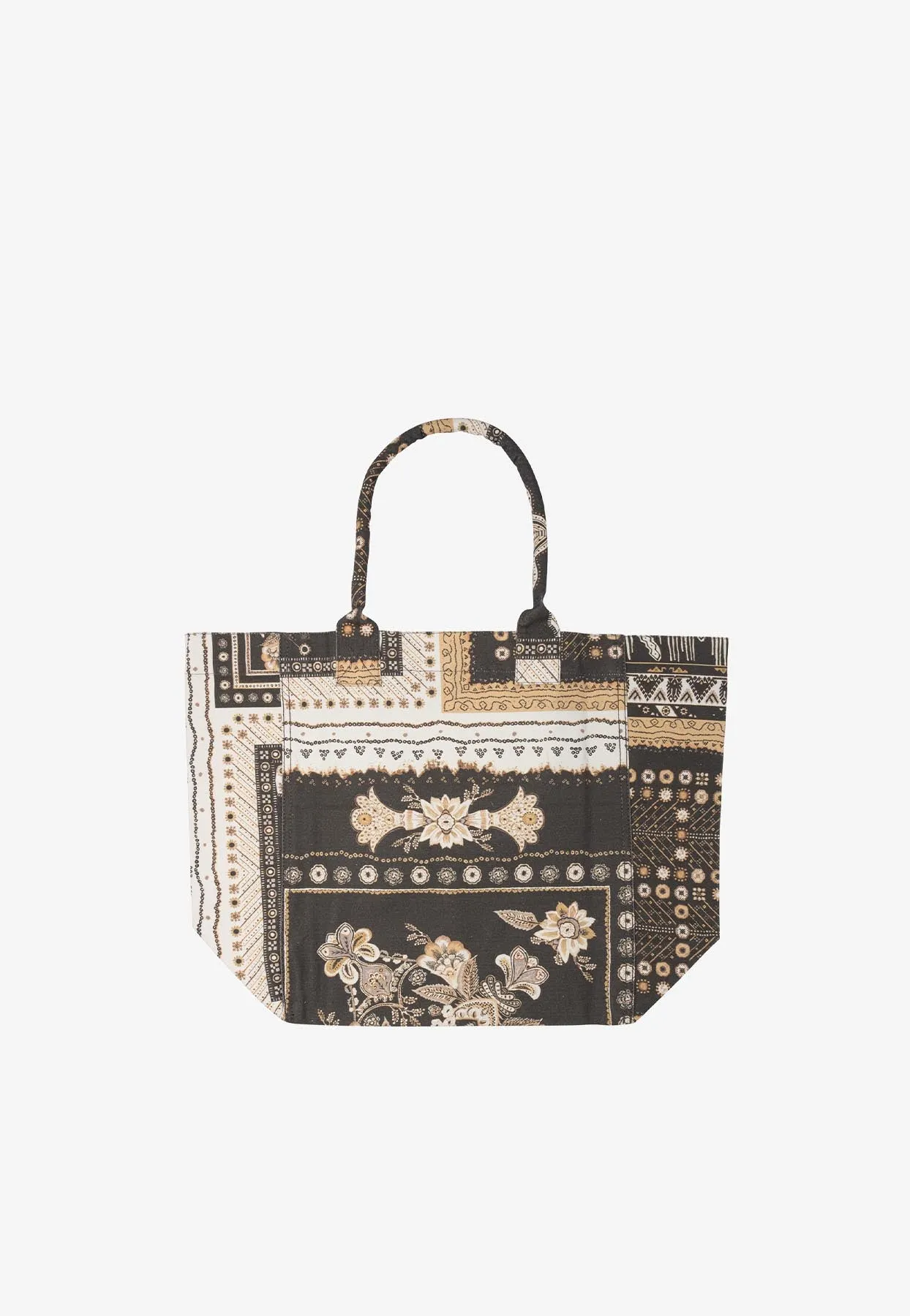 Yenky Printed Canvas Tote Bag
