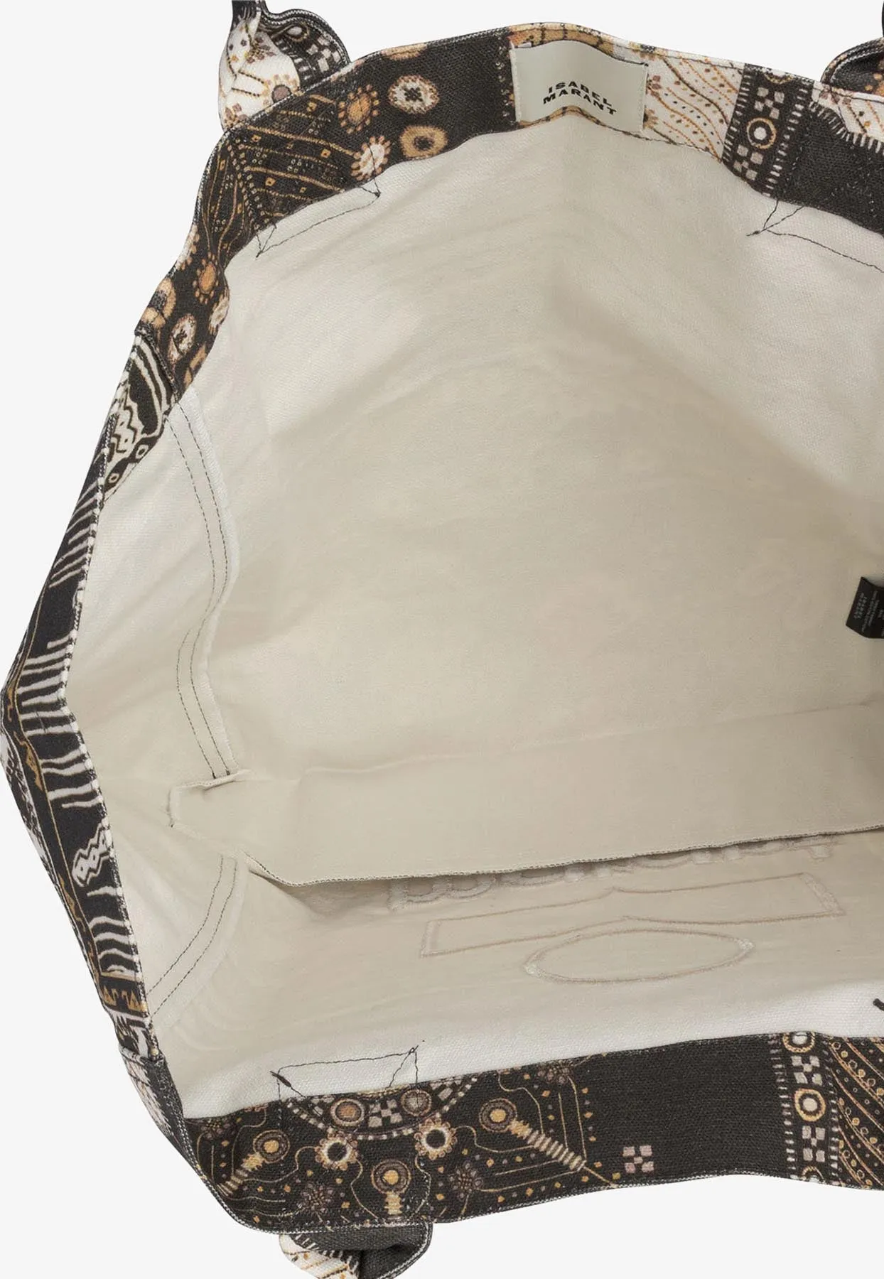 Yenky Printed Canvas Tote Bag