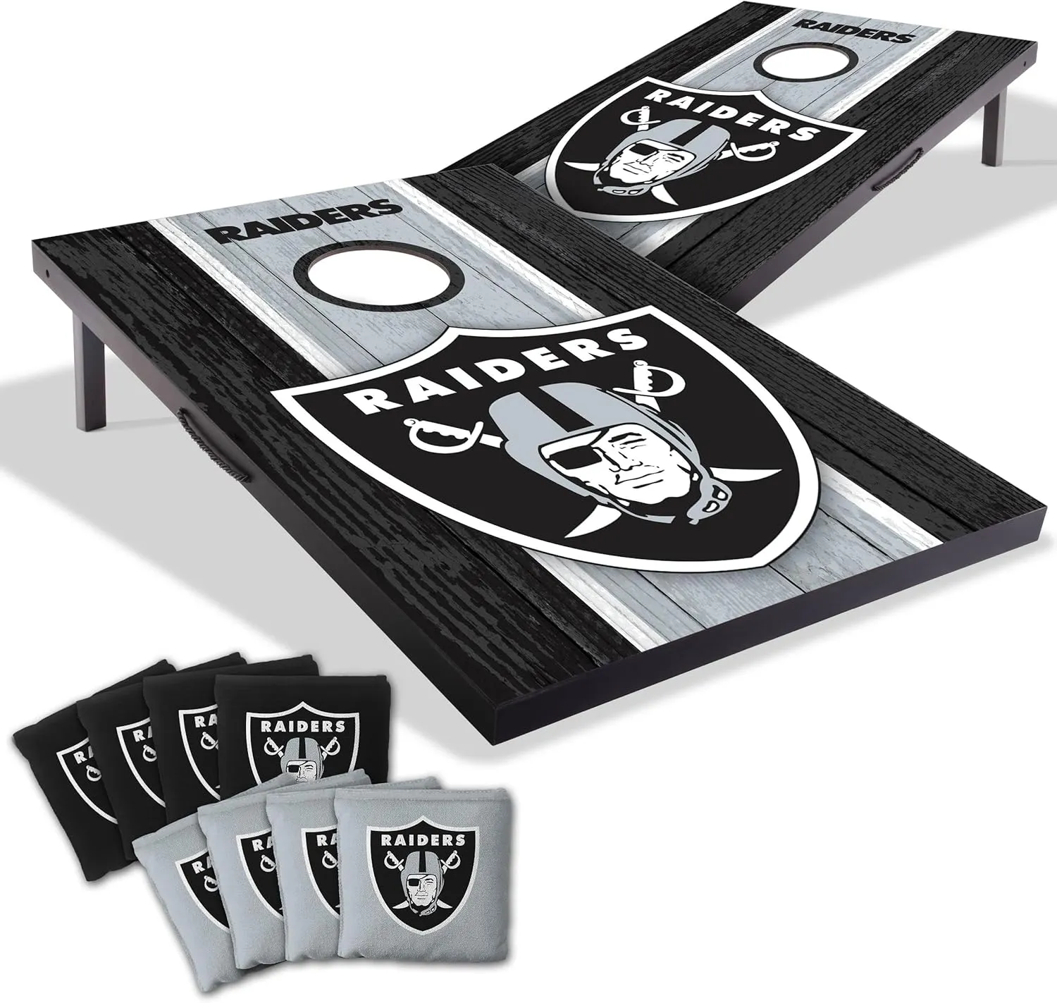 YouTheFan NFL 2' x 3' Portable Cornhole Game with Logo Bags
