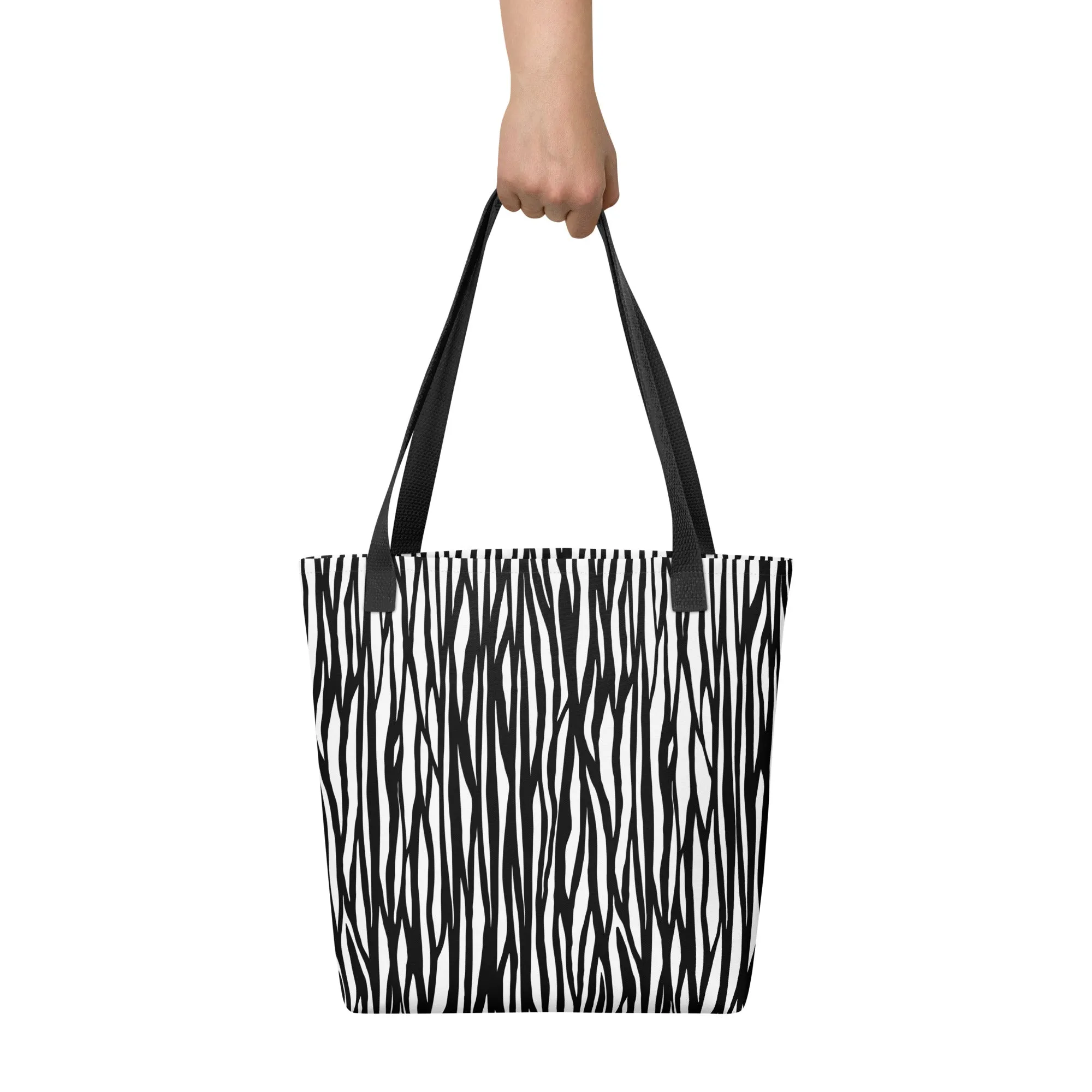 Zebra Print Tote Bag